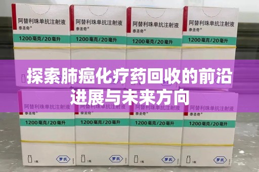 淄博探索肺癌化疗药回收的前沿进展与未来方向